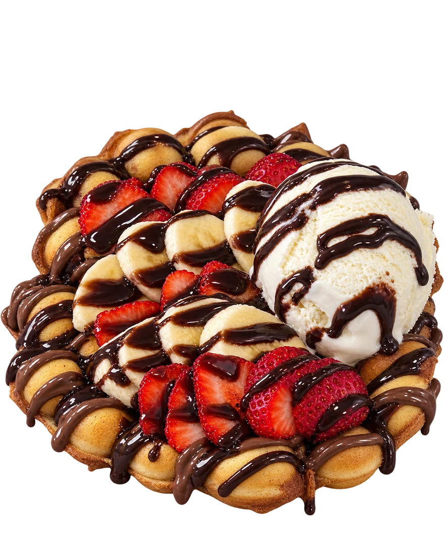 Classic bubble waffle